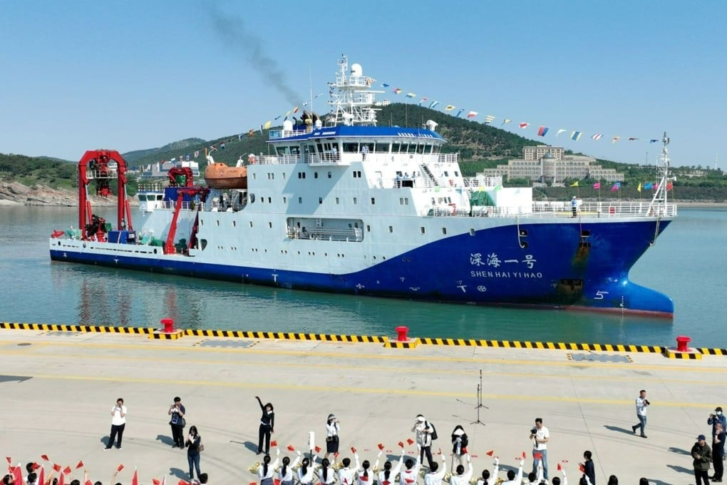 China has completed its first manned deep-sea scientific expedition to the Atlantic Ocean. Photo: Handout