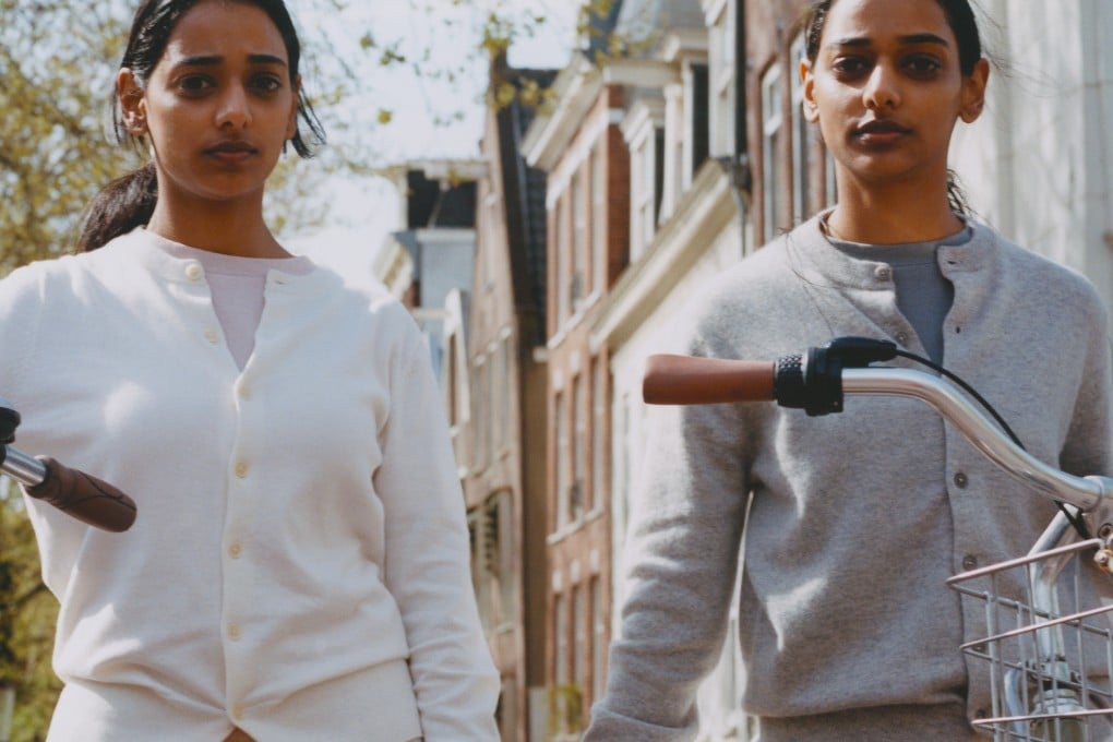 A look from an Extreme Cashmere advertising campaign. The label’s clothes are anything but beige or cookie-cutter – and it is giving new life to the classic, luxurious knit. Founded in Hong Kong and based in Amsterdam, its cashmere is made in China. Photo: Extreme Cashmere