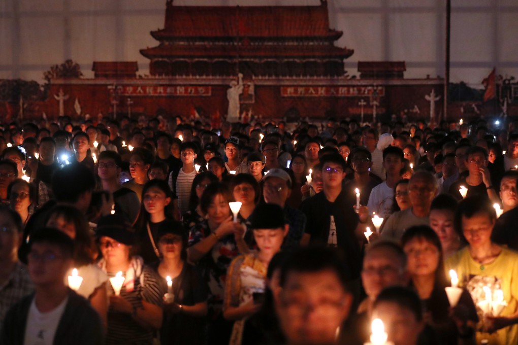 Seven people have been arrested under the new domestic national security law for allegedly publishing seditious materials in the run-up to last year’s anniversary of the 1989 Tiananmen Square crackdown. Photo: Sam Tsang