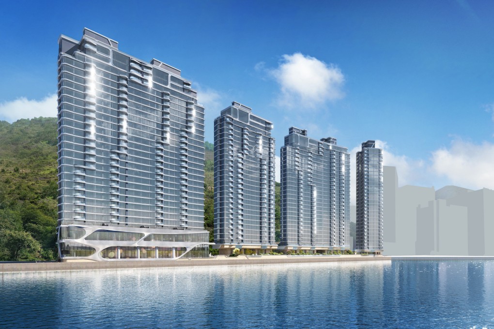 An artist’s rendering of The Corniche development in Ap Lei Chau on Hong Kong Island’s south side. Photo: Handout