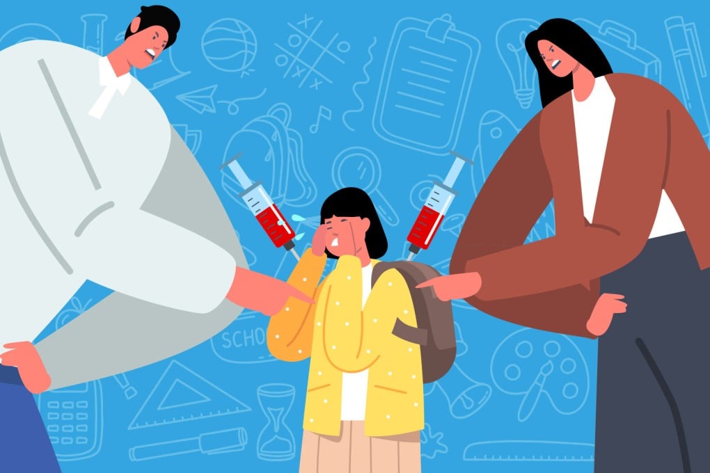 The Post explains the phenomenon of China’s so-called chicken-blood parents and their desire for children to excel. Photo: SCMP Graphic Image