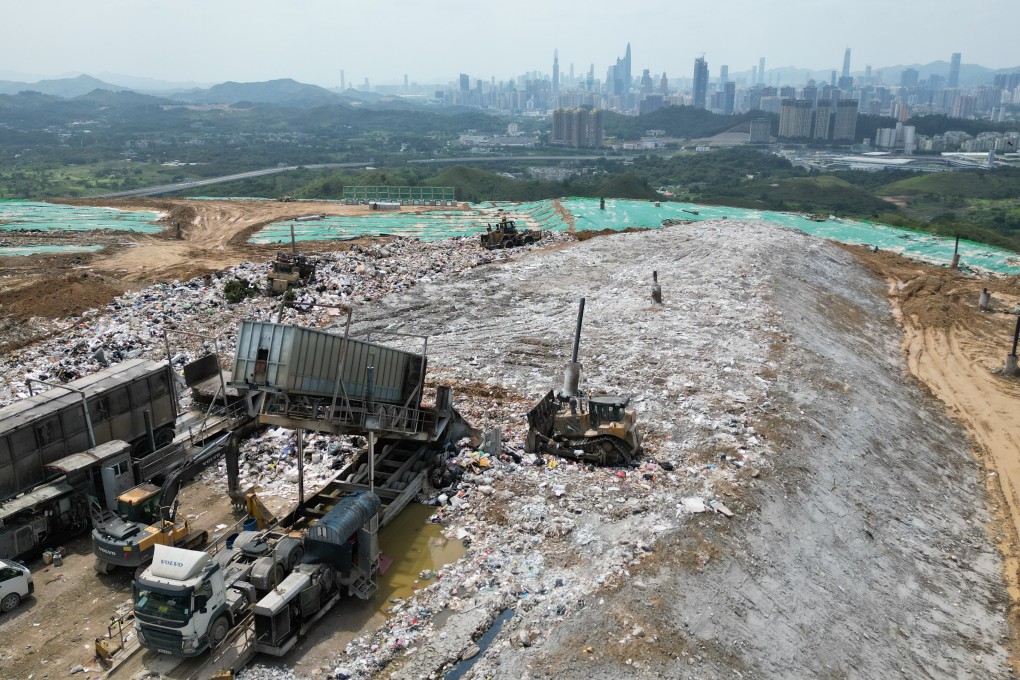 The North East New Territories Landfill. Hong Kong is among locations banned from shipping certain waste to mainland China. Photo: Felix Wong