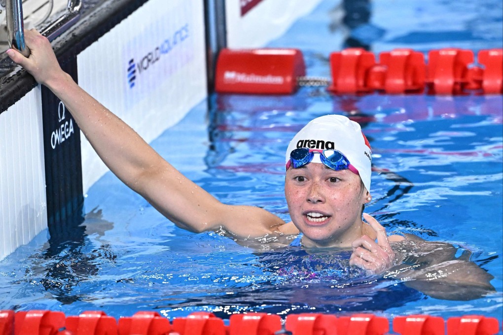 Siobhan Haughey continued her winning streak on the Mare Nostrum Swim Tour. Photo: AFP