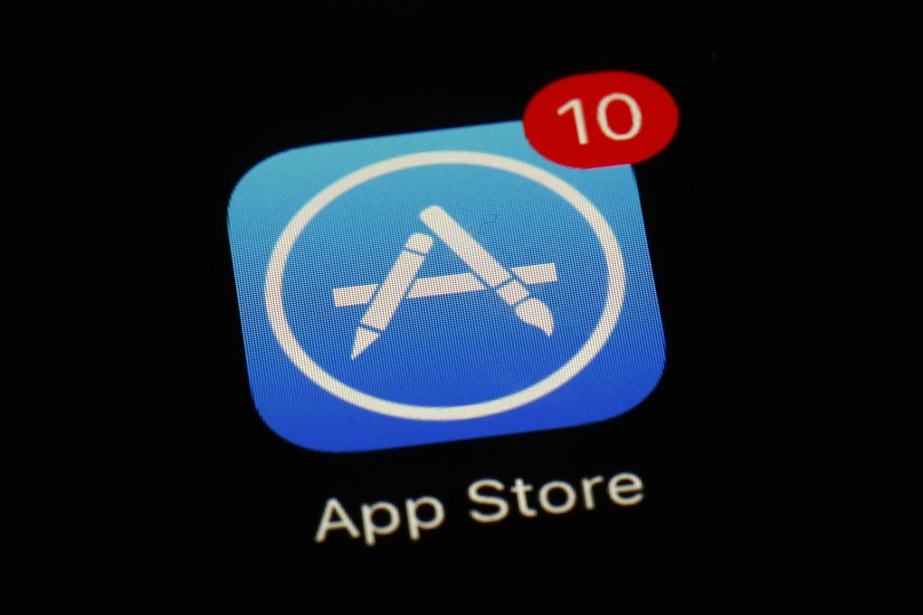 This March 19, 2018, file photo shows Apple’s App Store app. Photo: AP