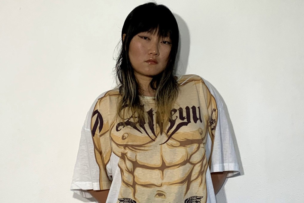 Chinese artist Shuang Li, whose New York exhibition, I’m Not, features My Chemical Romance-themed art that convey a sense of disconnect between fans and their idols. Photo: Majid Al-Remaihi