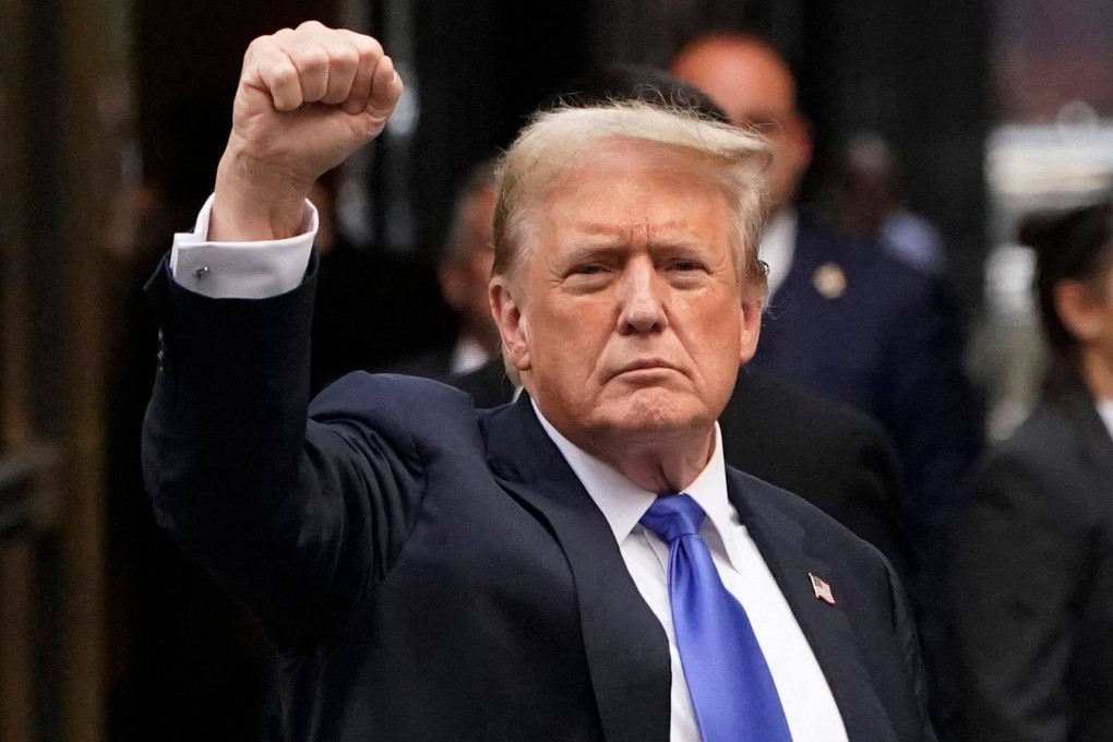 Donald Trump outside Trump Tower after being convicted in his criminal trial in New York City. Photo: AFP
