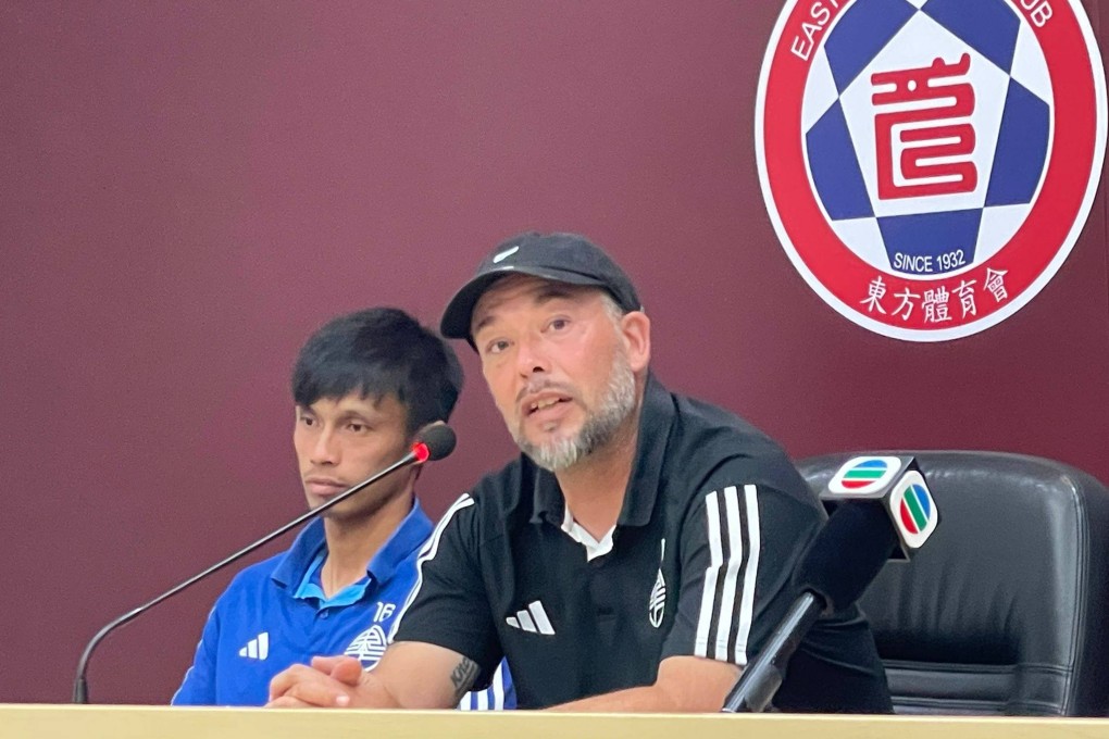 Eastern head coach Roberto Losada (right) says he would be interested in the Hong Kong national team role. Photo: Mike Chan