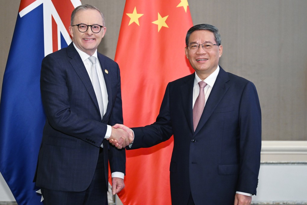 Premier Li Qiang with Australian Prime Minister Anthony Albanese in September. Photo: Xinhau