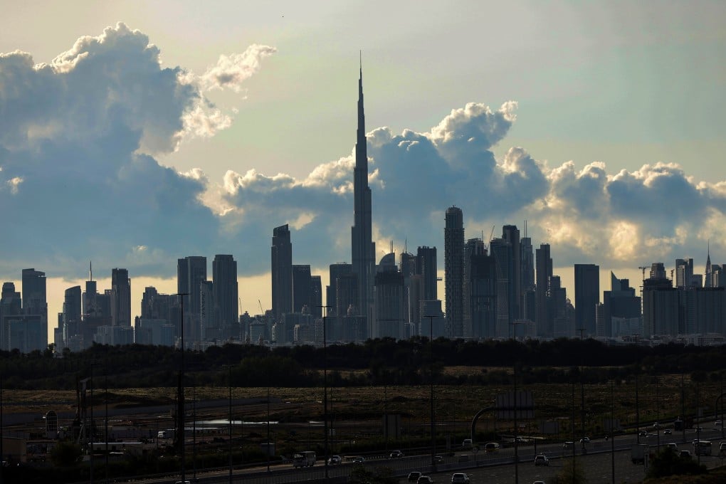 The skyline of Dubai, United Arab Emirates. The US is delaying the issuing of AI chip export licences to Nvidia and AMD to the Middle East. Photo: EPA-EFE