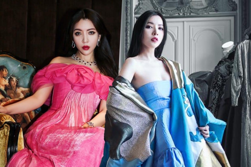 A KOL in China known as the “haute couture queen” has expressed anger after a French fashion house loaned a dress she had paid a deposit for to a British actress. Photo: SCMP composite/Instagram@iammadamlulu
