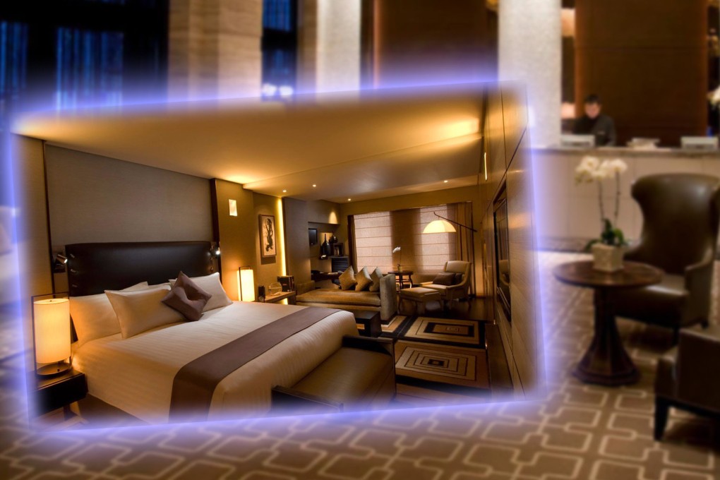 A top hotel in China’s capital has come under scrutiny after it imposed a fine on a VIP guest after surveillance footage showed he did not stay in his room overnight, leading to suspicions that he had resold the room for a profit. Photo: SCMP composite/hilton.com.cn