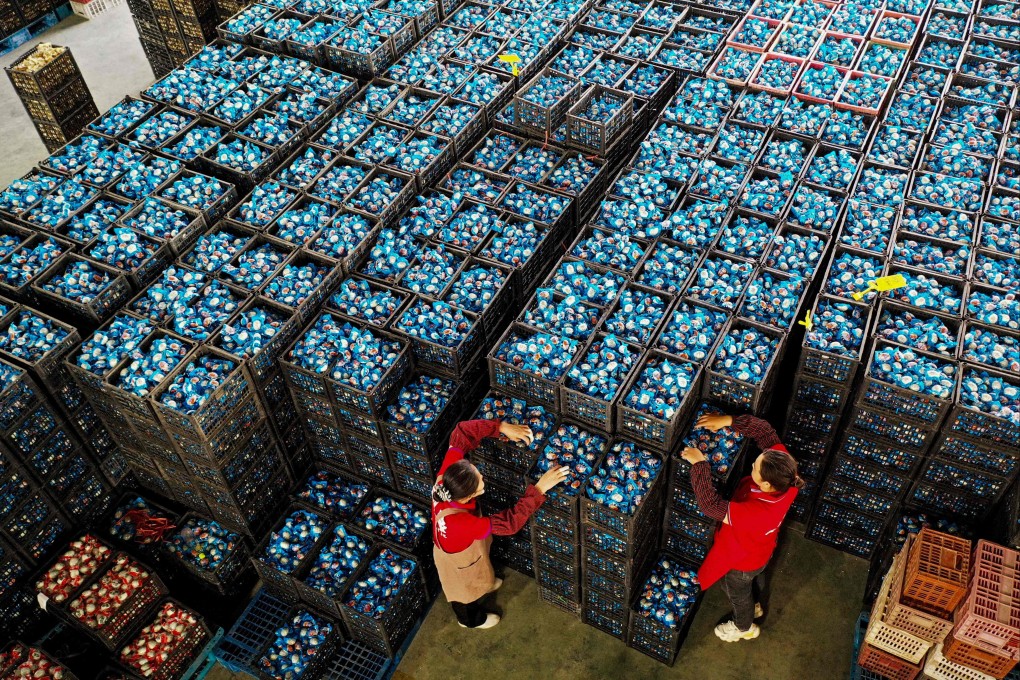 Factory workers in China. Photo: AFP