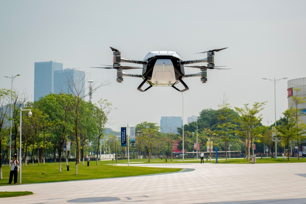 Despite government support for flying taxis, questions about reliablilty and safety remain. Photo: Xinhua