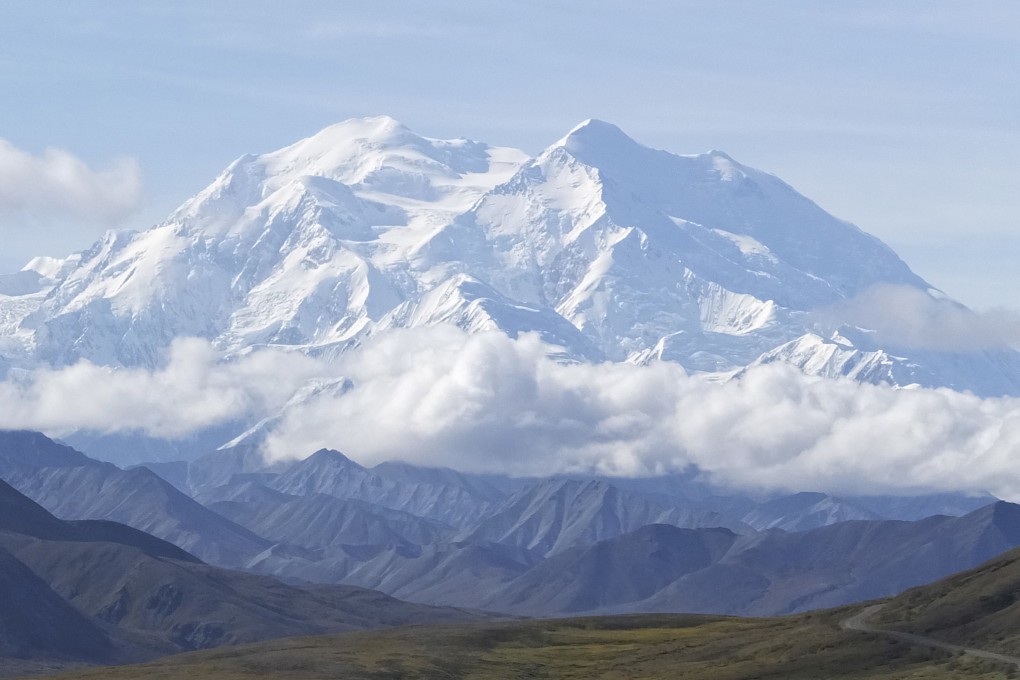 Denali, North America’s tallest peak, in Alaska. Park rangers recovered the Malaysian climber’s body on Friday night. Photo: AP