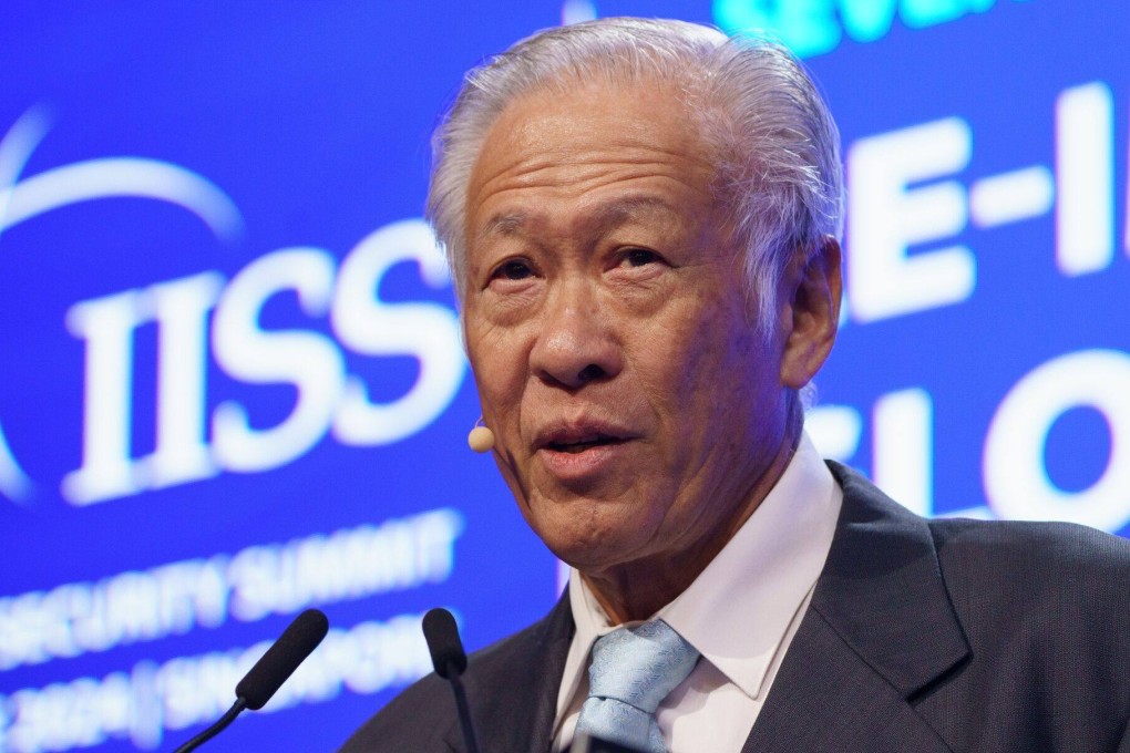 Singapore’s Defence Minister Ng Eng Hen summed up the mood of this year’s IISS Shangri-La Dialogue on Sunday when he said a rules-based order is “what we are all hoping for”. Photo: Bloomberg