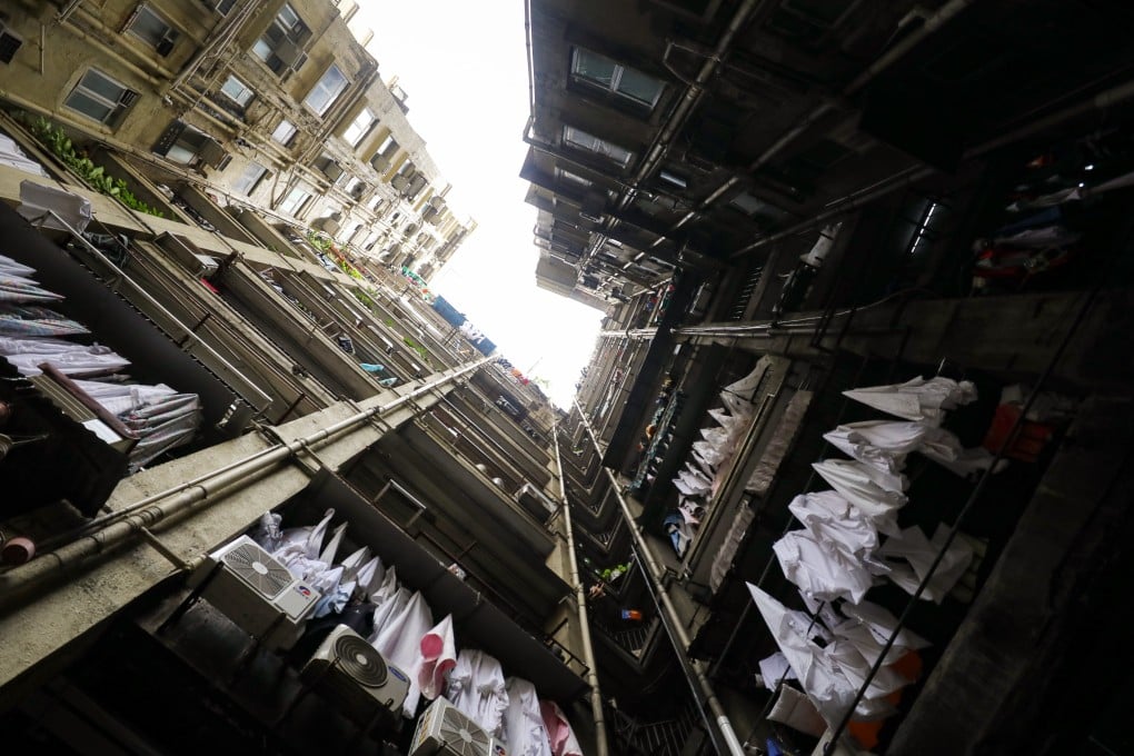 A deadly fire ripped through the building in April, killing five and injuring 43 others. Photo: Xiaomei Chen