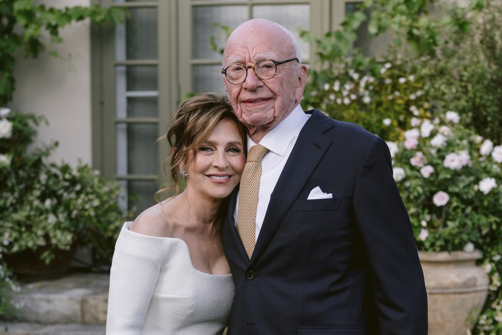 Elena Zhukova and Rupert Murdoch. Photo: News Corp via AP