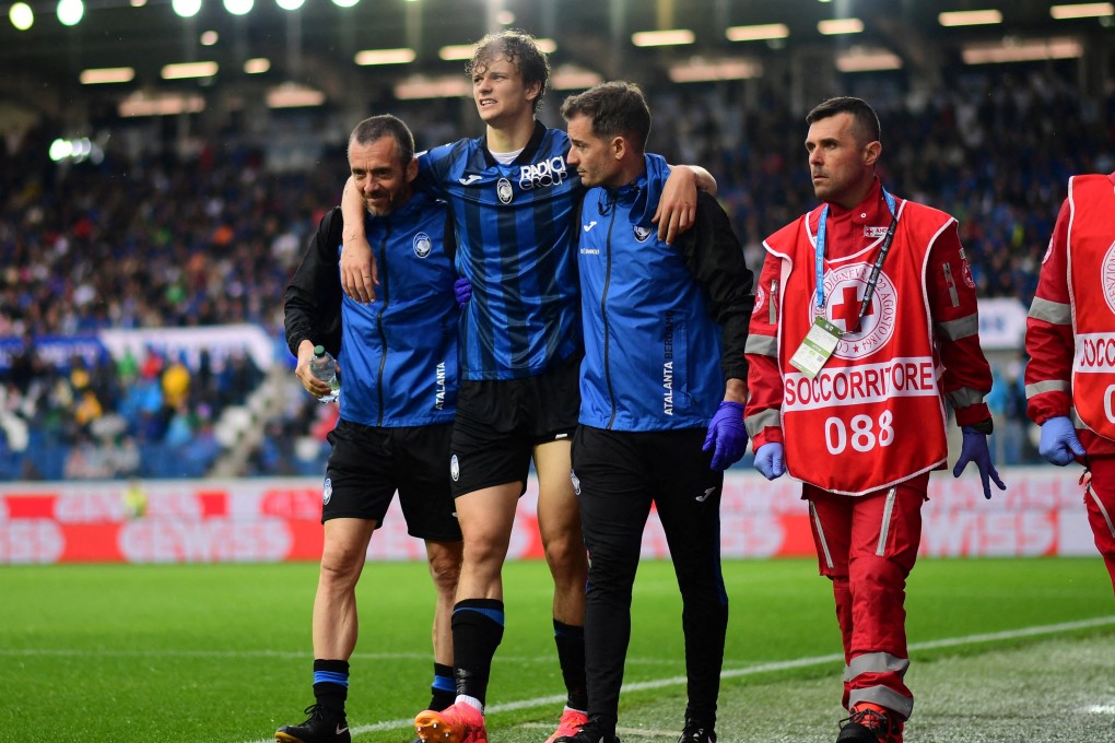 Italy will be without defender Giorgio Scalvini at Euro 2024 after he suffered an ACL tear with Atalanta. Photo: Reuters