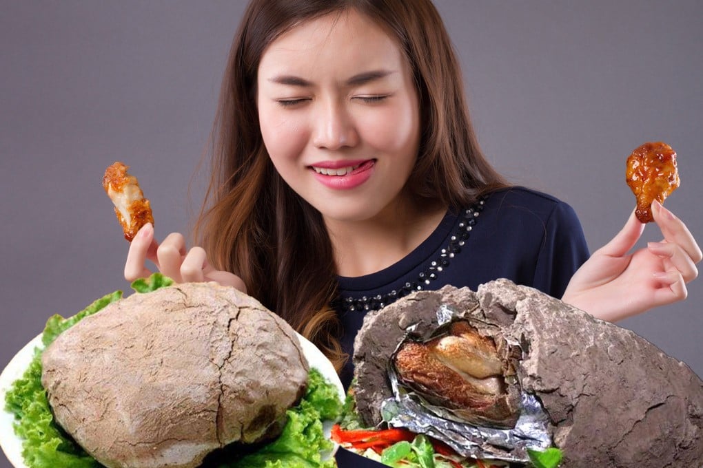 The legend of China’s beggar’s chicken has an intriguing past. Photo: SCMP composite/Shutterstock/Baidu/Zhihu