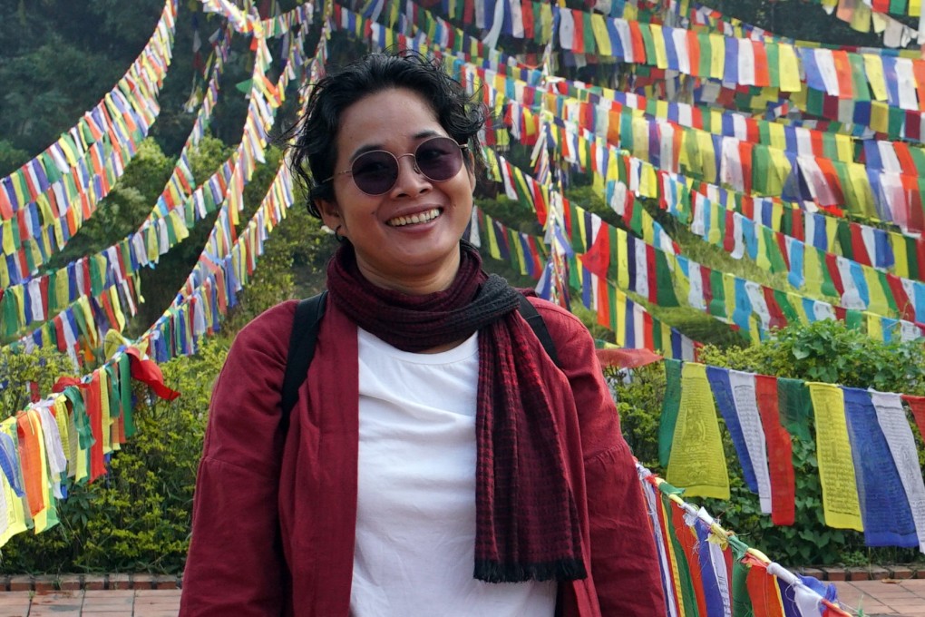 Filmmaker Ines Sothea in Nepal, where she is working on a co-produced feature film. One of eight winners of funding at a recent film workshop in Macau, Ines Sothea has been used to self-funding her short films, which include Rice, about children under the Khmer Rouge. Photo: Deepenedra Gauchan