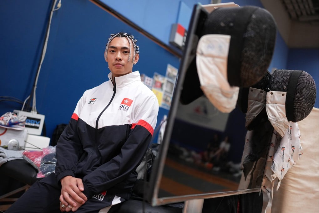 Hong Kong épée representative Cedric Ho Wai-hang wants to show he “won’t be frightened playing even the world’s top fencers”. Photo: Elson Li