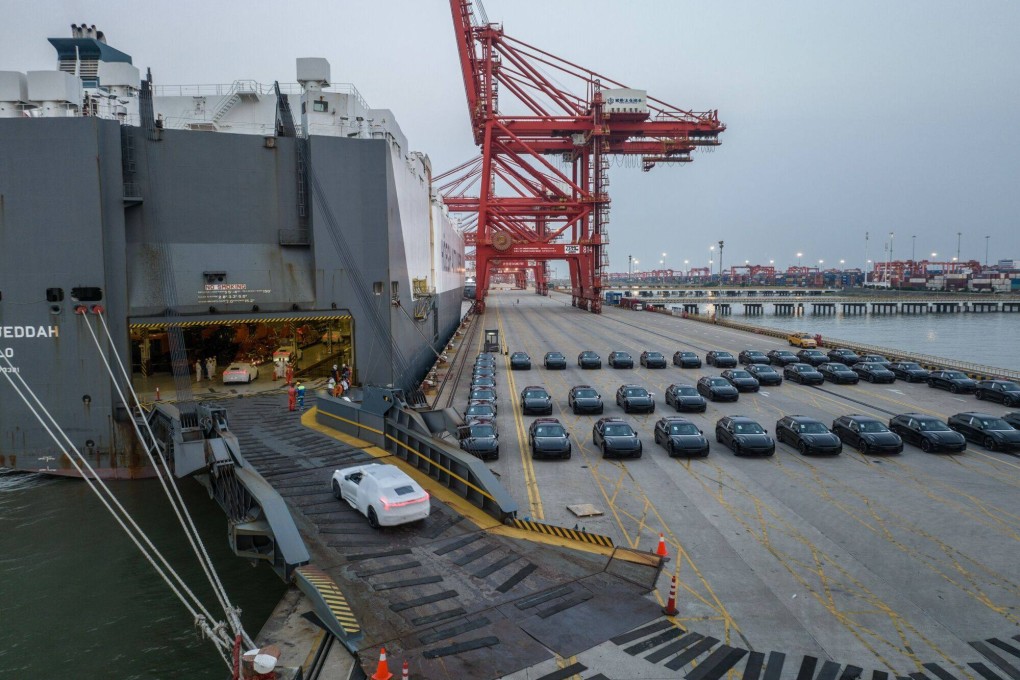 Dirk Messner, president of Germany’s Environment Agency, said the European Union should rely on “fair, science and rule-based mechanisms” to resolve trade disputes on green products, like electric vehicles.
Photo: Bloomberg