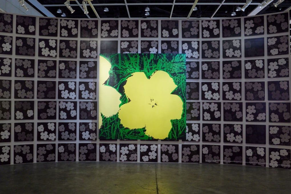 Hong Kong auction houses are feeling the effects of the global slowdown in art sales, with many big name paintings, including by Warhol and Basquiat, not making their estimates in recent spring sales. At the Christie’s 21st century evening sale, Andy Warhol’s Flowers (1965, above) sold for HK$55 million. Photo: Christie’s