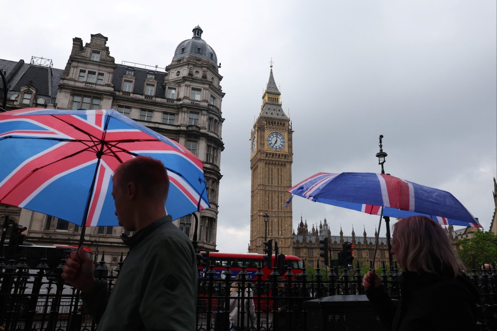 Elizabeth Tower, more commonly known as Big Ben, in London. The UK election will be held on July 4. Photo: Reuters