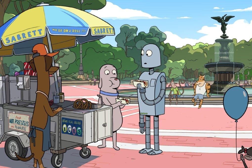 A still from Robot Dreams, directed by Pablo Berger. The Spaniard opens up about adapting his animated movie from the tear-jerking graphic novel of the same name, and why it’s too close to real life to be a children’s film.