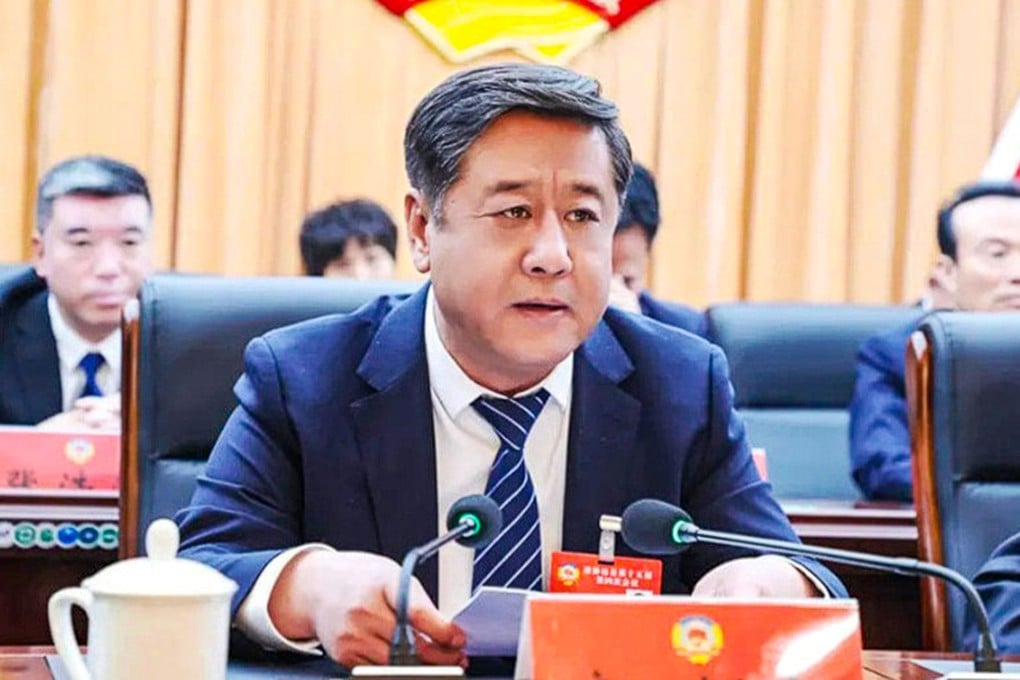 In Shanxi province, Qin county CPPCC chairman Guo Jianyu died on Monday. Local police say one person has been arrested in relation to his death. Photo: Weibo/ tongyinpinghaiziwang