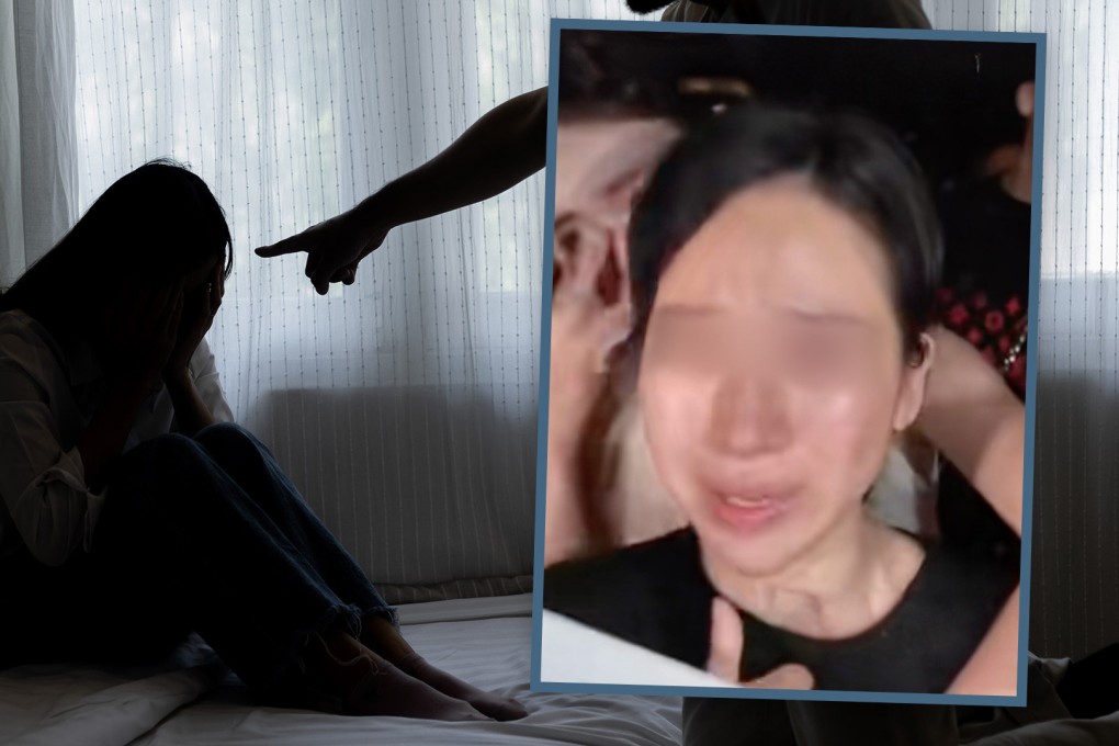 A woman in China who suffered horrific injuries at the hands of her violent husband has finally been granted a divorce. Photo: SCMP composite/Shutterstock/Douyin