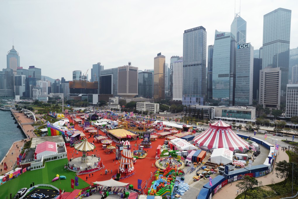The organiser of One Love Asia Festival has announced a venue change from Central Harbourfront Event Space (pictured) to AsiaWorld-Expo. Photo: Elson Li