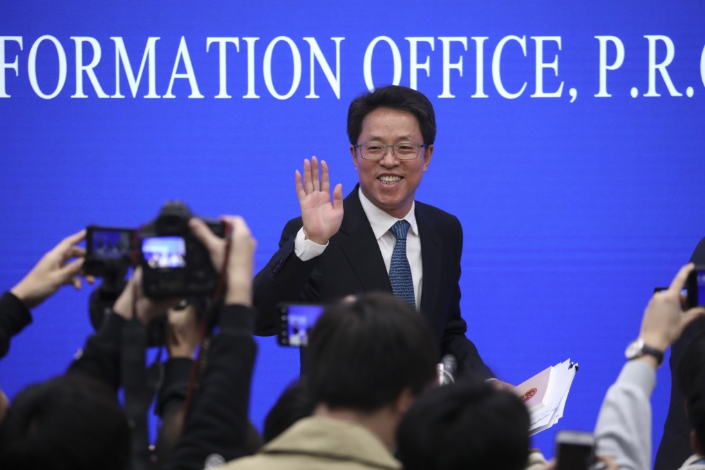 Beijing’s former Hong Kong affairs office director Zhang Xiaoming has resigned from China’s top political advisory body at age 60, below the typical retirement age for ministerial-level officials. Photo: Simon Song