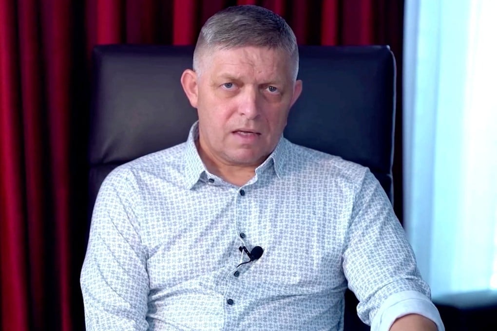 Slovak Prime Minister Robert Fico in his video message. Photo: Robert Fico via Facebook