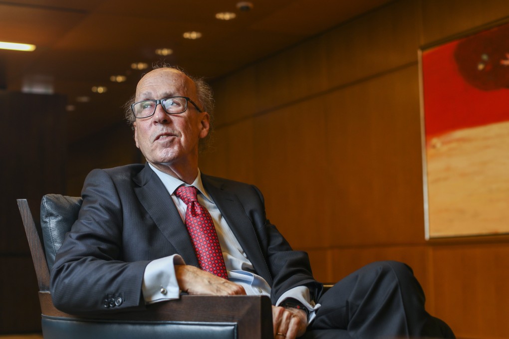US economist Stephen Roach previously came under fire from Hong Kong officials over an op-ed he penned. Photo: Xiaomei Chen