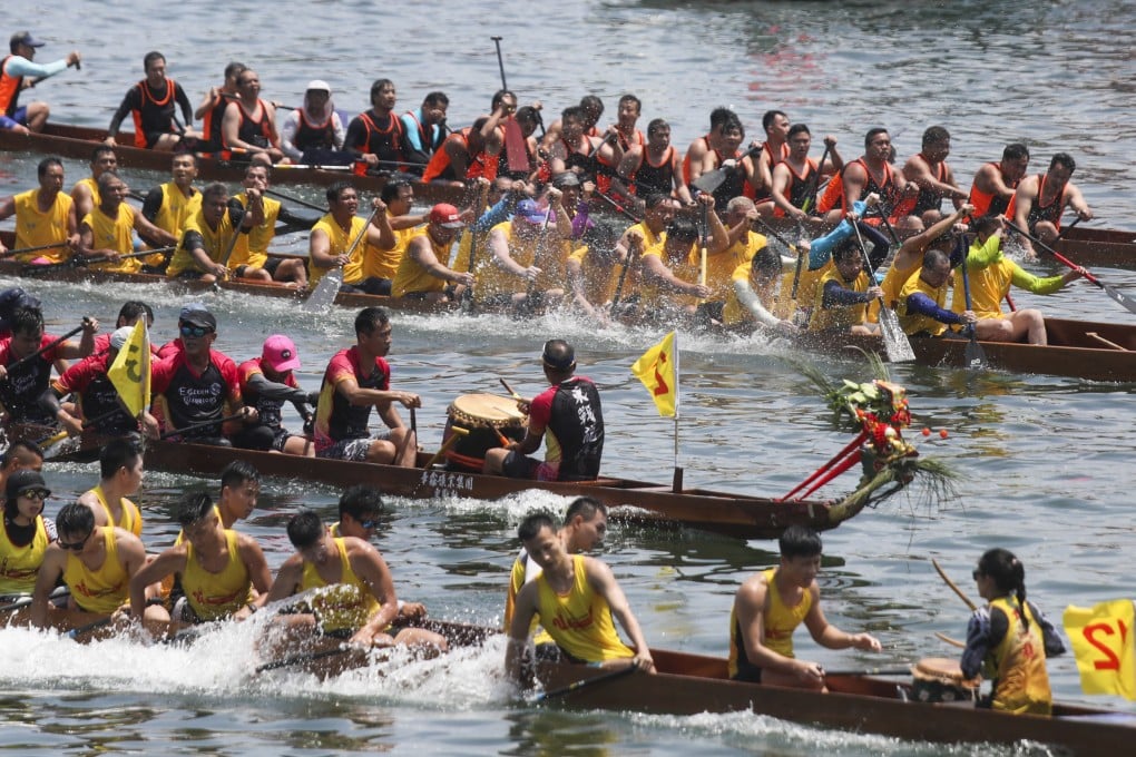 While the annual dragon races draw thousands of spectators, the craft of dragon boat building in Hong Kong is slowly dying. Photo: Xiaomei Chen