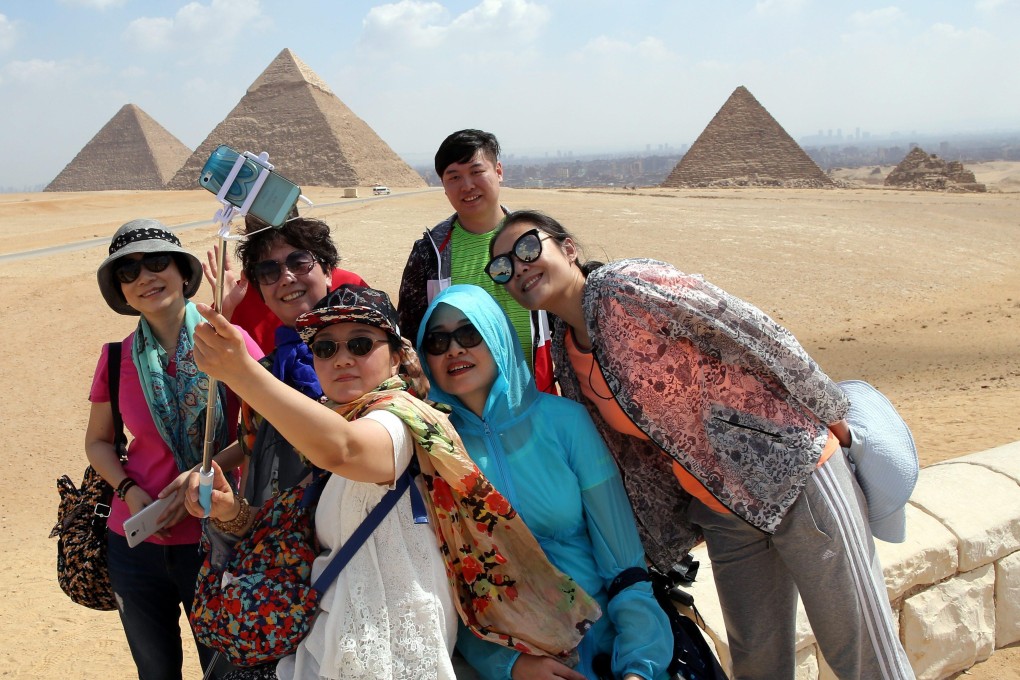 Chinese tourists are forgoing Western countries to explore the Middle East and North Africa in the post-pandemic travel boom. Photo: EPA