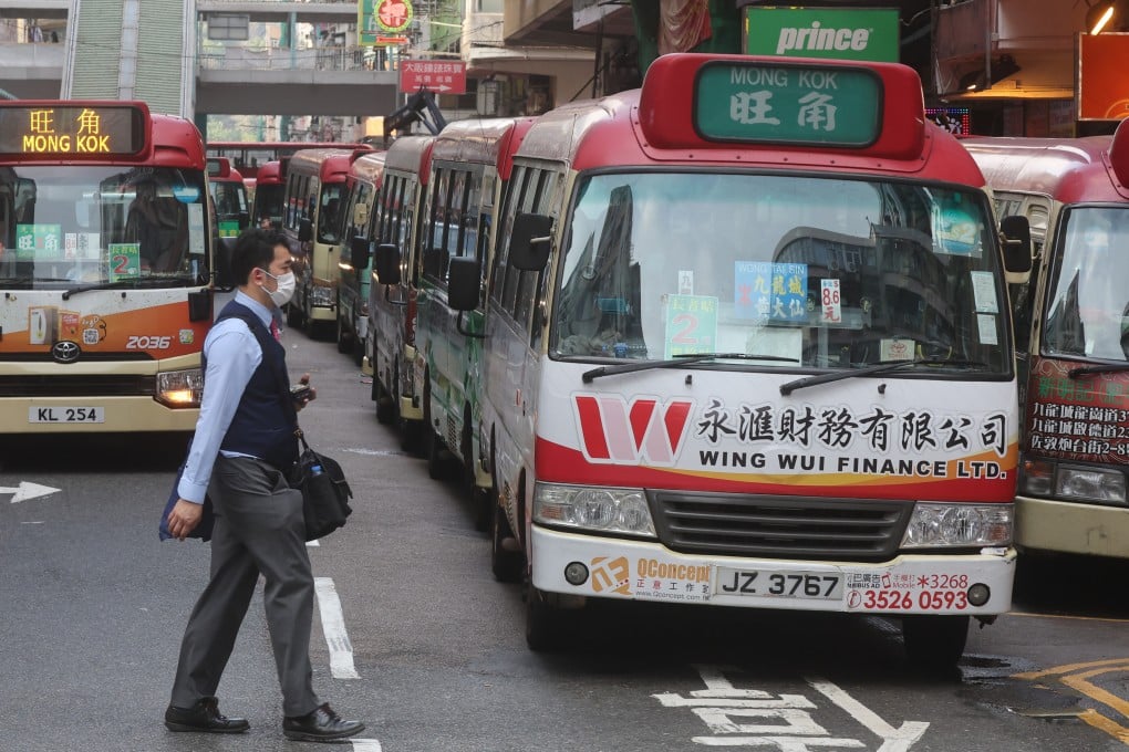 The city’s minibuses are known for affordable fares, speed and convenience. Photo: Edmond So