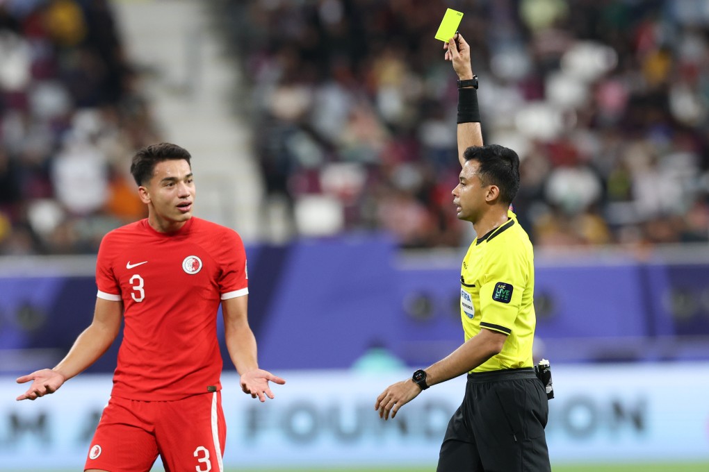 Oliver Gerbig (left) cannot be replaced in the Hong Kong squad because of visa complications. Photo: Xinhua