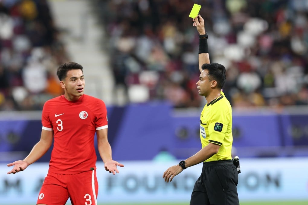 Oliver Gerbig (left) cannot be replaced in the Hong Kong squad because of visa complications. Photo: Xinhua