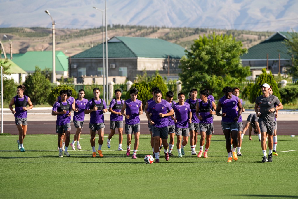 With temperatures climbing above 40 degrees, Hong Kong’s players are leaving their hotel only for training sessions. Photo: HKFA