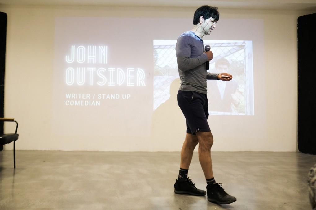 Misplaced Words Of A Displaced Man is a collection of poems by asylum seeker John Outsider that will be launched at open mic poetry night held as part of Refugee Week Hong Kong. Photo: Phoebe So