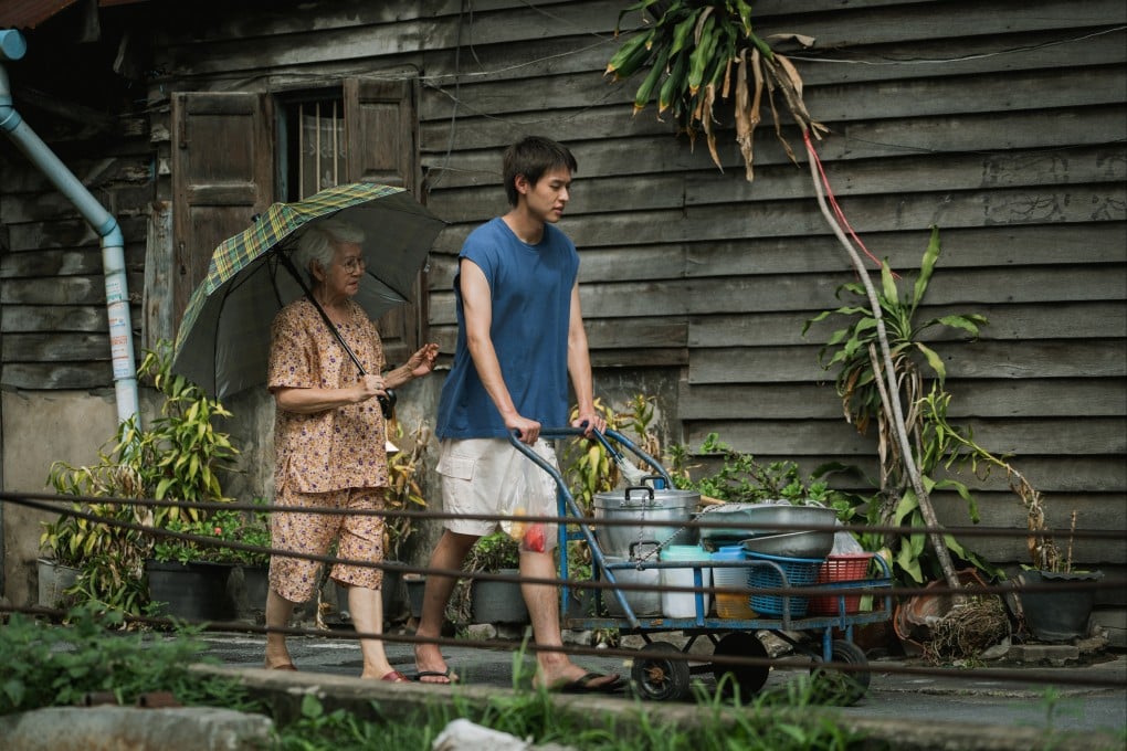 Usha Seamkhum as Amah (left) and Putthipong Assaratanakul as M in a still from How to Make Millions before Grandma Dies (category I, Thai), directed by Pat Boonnitipat.