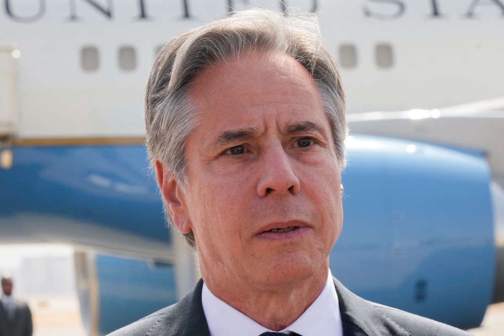 US Secretary of State Antony Blinken continues to push for a Gaza ceasefire, peace deal during a visit to Israel. Photo: Pool via Reuters
