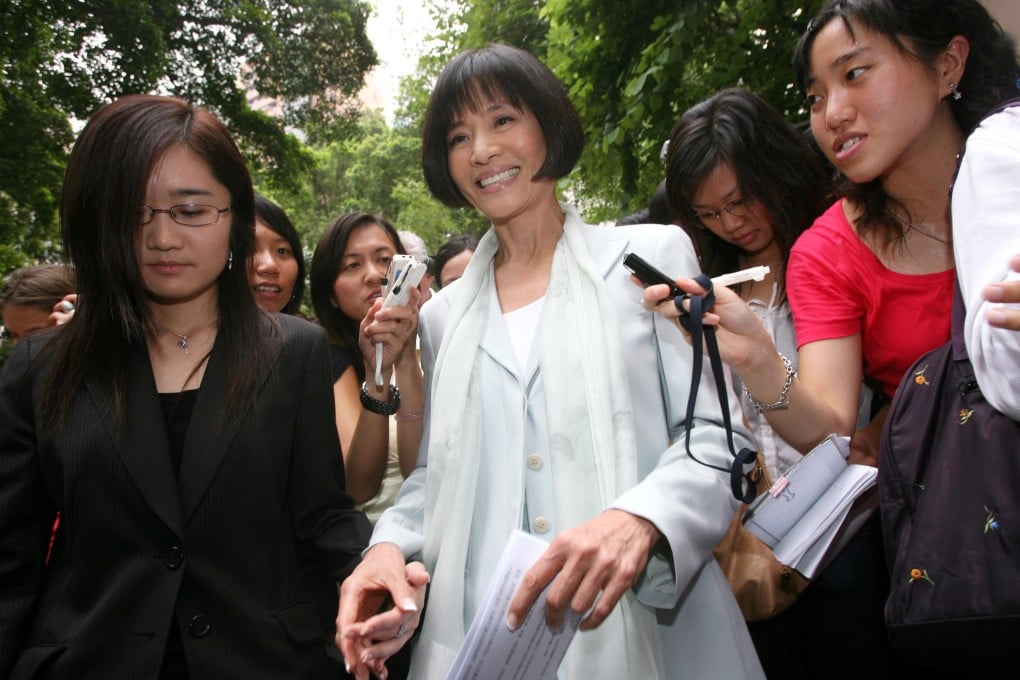 The then head of private banking in Asia for HSBC, Mimi Wong (above), who sued her dance instructors for the return of HK$62 million in fees after alleging one of them insulted her in public in 2004. A court ordered she be paid HK$62 million. Photo: Martin Chan