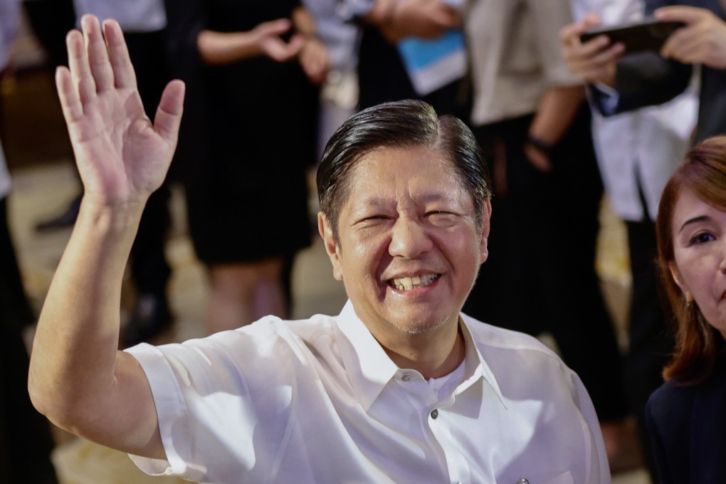 Filipino President Ferdinand Marcos Jnr previously called the Bagong Pilipinas hymn his “administration’s brand of governance and leadership”. Photo: EPA-EFE