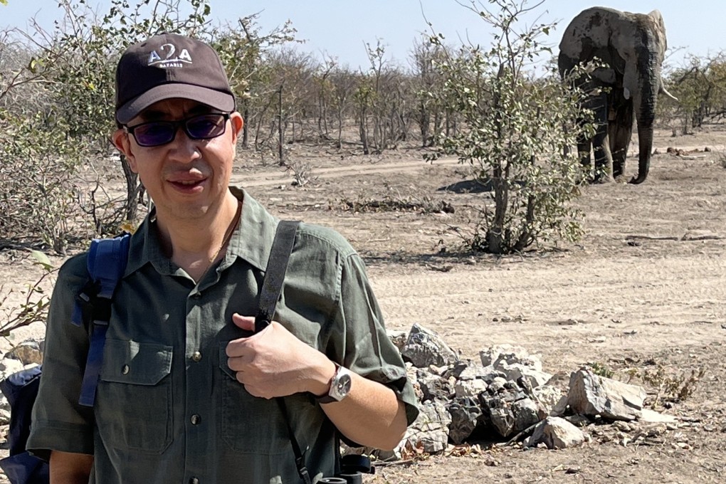 Victor Dizon, a co-founder of A2A Safaris, on safari in Africa. He shares his favourite Hong Kong restaurants. Photo: Victor Dizon
