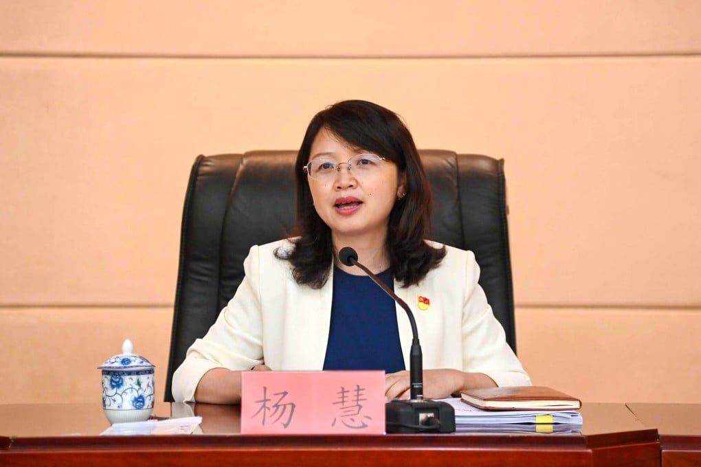 Yang Hui, 51, party secretary at the Guizhou Provincial Health Commission, has been placed under investigation for “serious violations of discipline and laws”, according to the provincial commission for discipline inspection and supervision. Photo: Weibo
