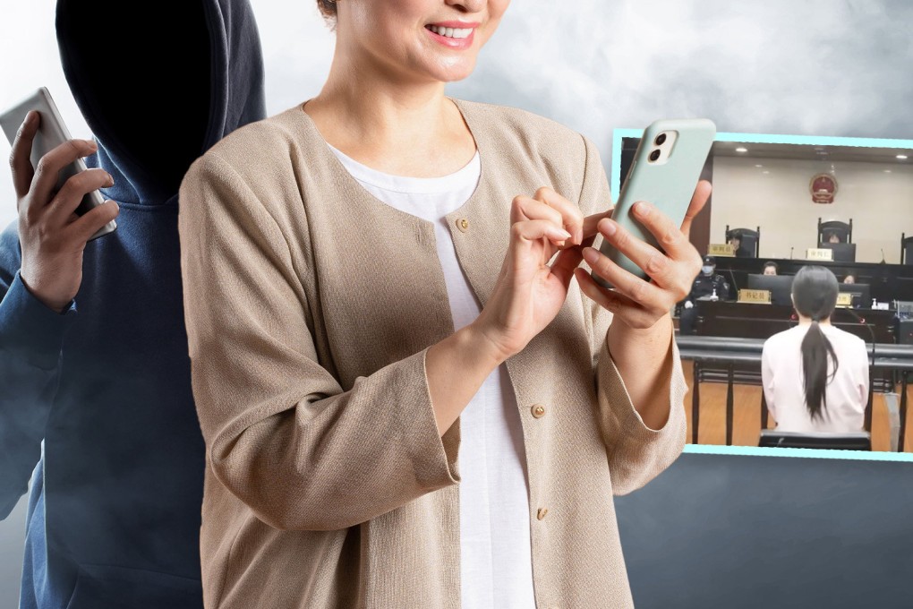 A woman in China became so smitten with an online fraudster who conned her out of US$14,000 that she helped him continue with his racket by laundering cash so they could be together. Photo: SCMP composite/Shutterstock/Weibo