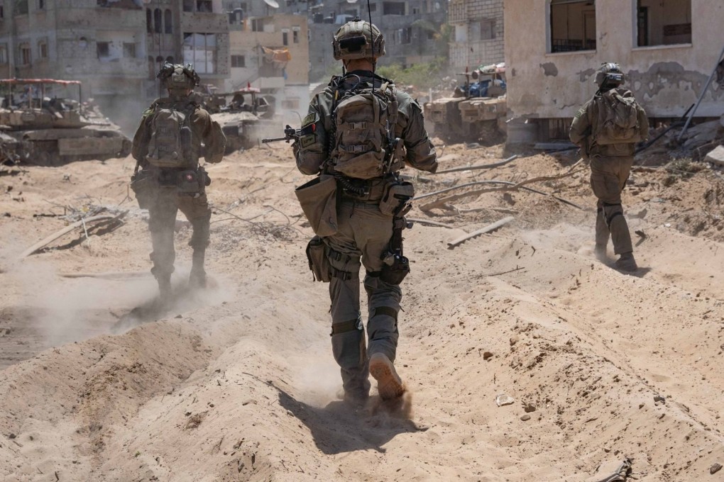 Israeli soldiers operating in the Gaza Strip. Photo:  Israel Defence Forces via AFP